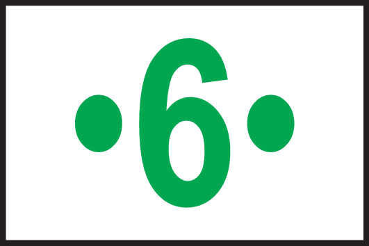 Wegzeichen/Zahlen mit Punkten/0085.png